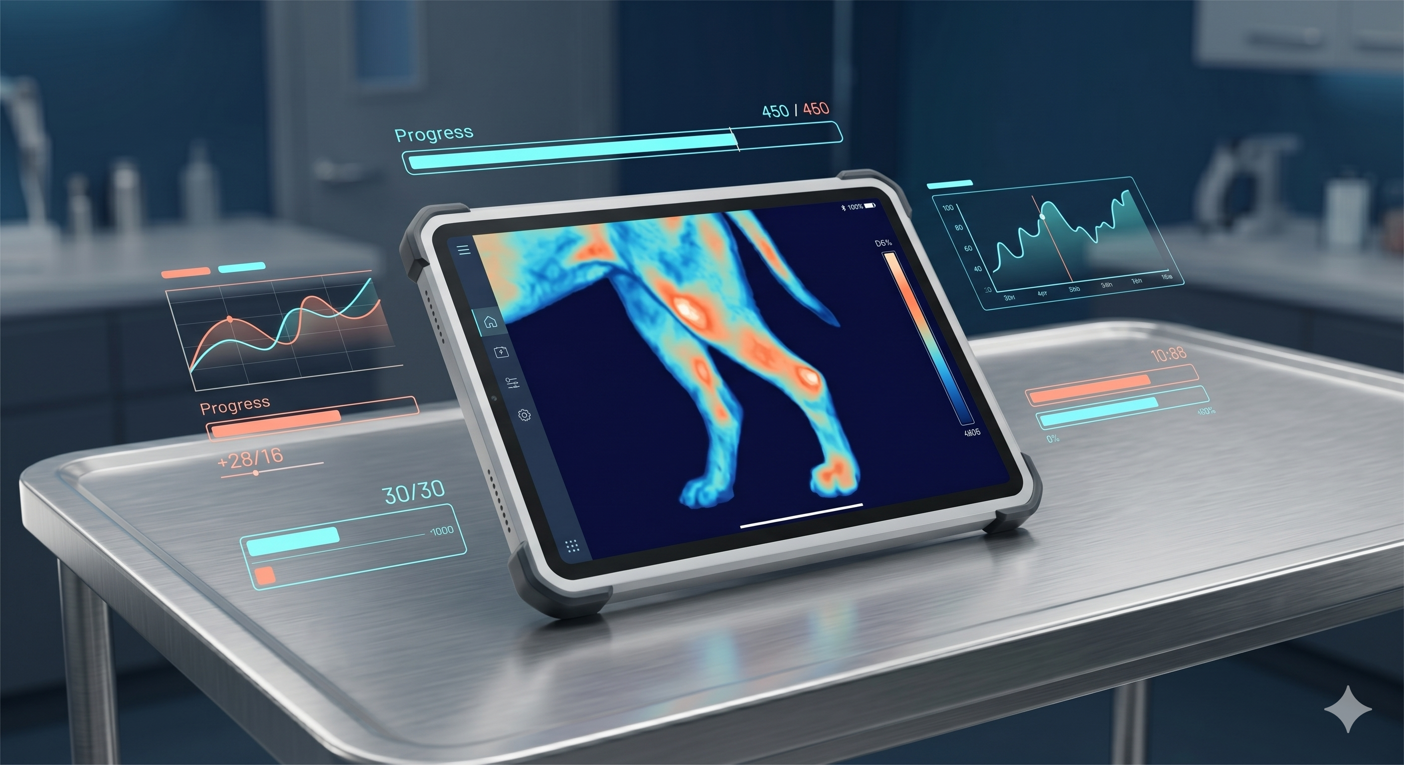 Diagnostic augmenté vétérinaire NovaTherm